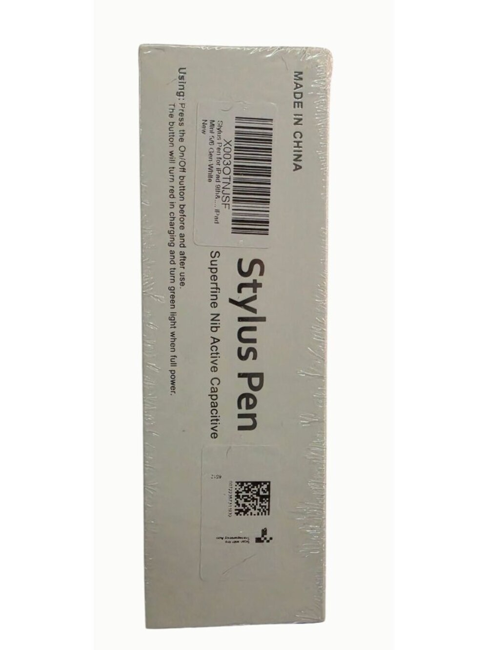 Active Stylus Pen for iPad 6th-10th Gen Air 3/4/5 Mini 5/6 Pro Rechargeable New - Picture 2 of 2
